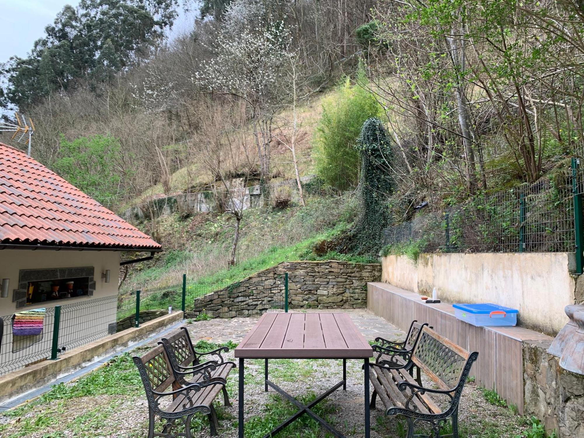 Casa Rural En Santa Cruz-Mieres Bustiello  Esterno foto